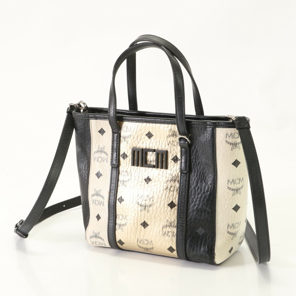 Mcm Shoulder Bag Visetos 2way